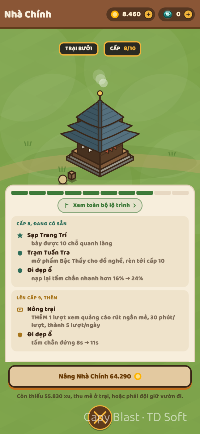 Main House: the ladder and the road ahead